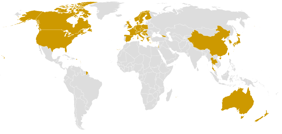 A map of the world

Description automatically generated